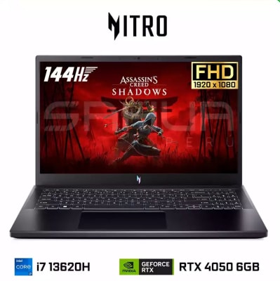 ACER NITRO V 15 I7-13620H 16RAM DDR5 1TB SSD RTX 3050 6GB 15.6