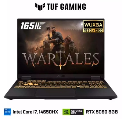 ASUS TUF F16 FX608J CORE I7-14650HX 32GB RAM DDR5 1TB SSD RTX 5060 8GB 16