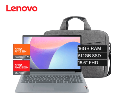 LENOVO IDEAPAD SLIM3 15AMN8 R5 7520U 16GB 512GB 15.6