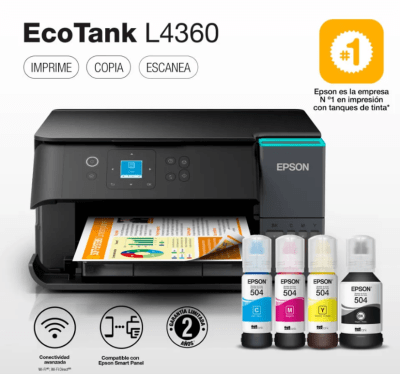 IMPRESORA MULTIFUNCIONAL ECOTANK L4360