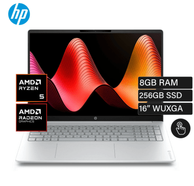 LAPTOP HP OMNIBOOK 3 16-BY0015DX RYZEN 5 40UP 256 GB SSD 8GB DDR5 16
