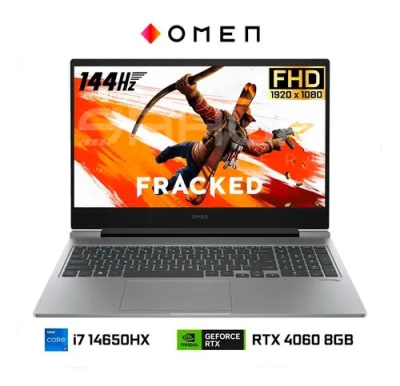 HP OMEN 16-AE0000CA I7-14650HX 16GB RAM DDR5 512GB SSD RTX 4060 8GB 16.1