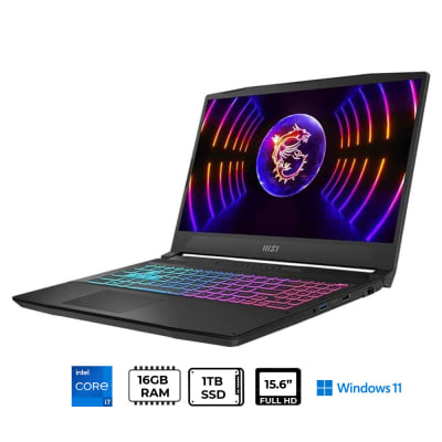 MSI KATANA 15 B13VEK I7-13620H 16GB RAM DDR5 1TB SSD RTX 4050 6GB 15.6