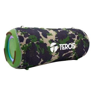 TEROS Parlante Ultra TE-6046G color verde militar camuflado 40 W