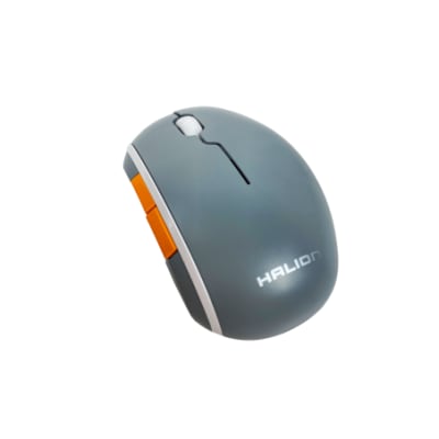 HALION MOUSE REC DUAL(BT+2.4G) HA-M205D LEYTON GRIS 6B1