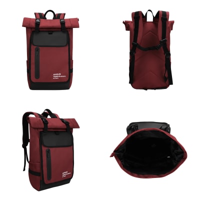 TEROS Mochila Backpack AMD TE9042R 15.6¨ Vino Rudy