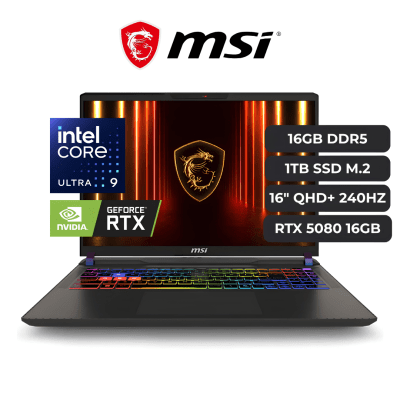 LAPTOP  MSI VECTOR 16 HX 16
