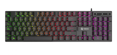 TECLADO GAMER TE-4074G TEROS1