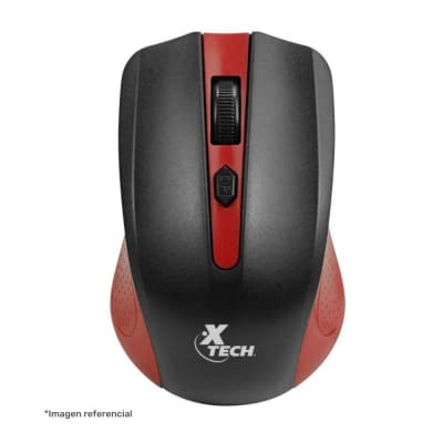 MOUSE XTECH GALOS ROJO