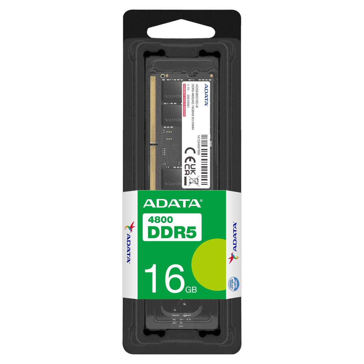 ADATA MEMORIA RAM 16GB DDR5 4800MHZ 0