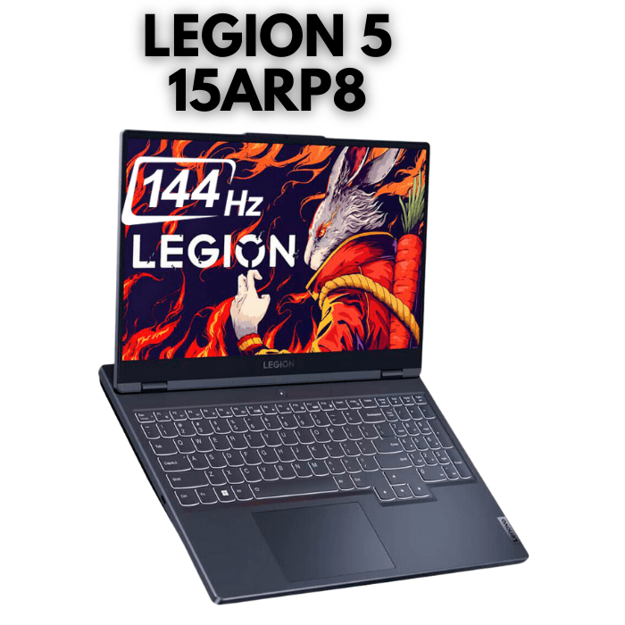 LENOVO LEGION 5 15ARP8 RYZEN 7-7735HS 16GB RAM 512GB SSD RTX4060 8GB 15.6WQHD 1