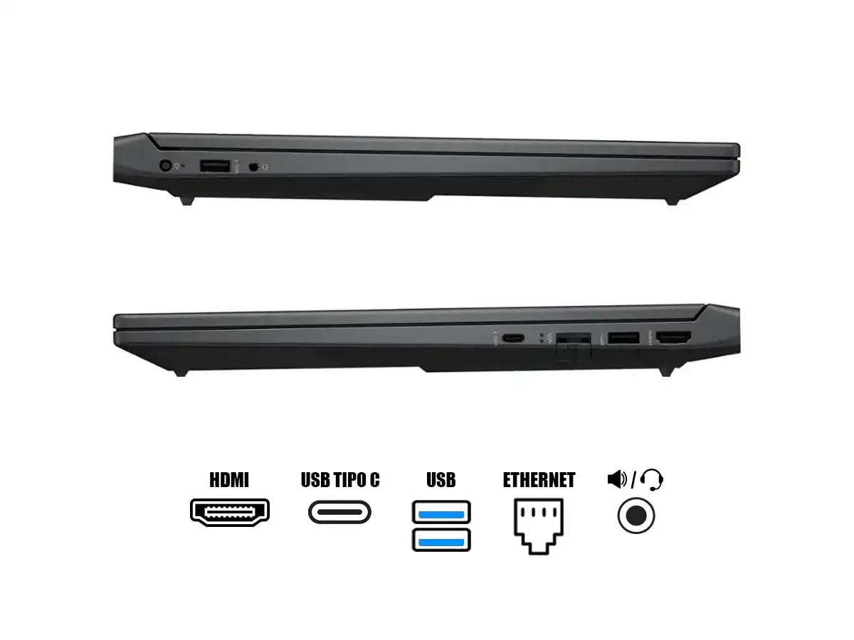 HP VICTUS 15-FA2093 I7-13620H 16GB RAM DDR5 512GB SSD RTX 5060 8GB 15.6