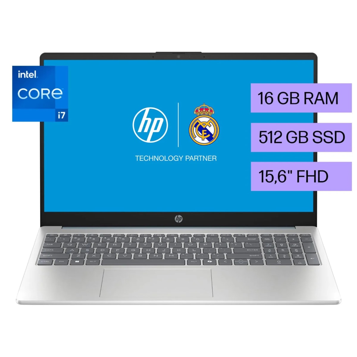 HP 15-FD0271LA I7-1355U 16GB RAM DDR4 512GB SSD 15.6