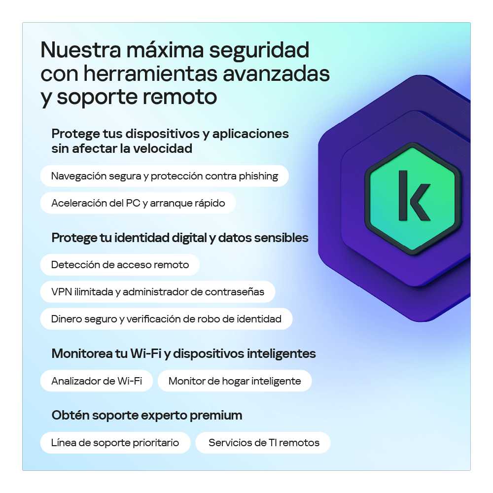 KASPERSKY PREMIUM / 5 DISPOSITIVOS / 1 AÑO3