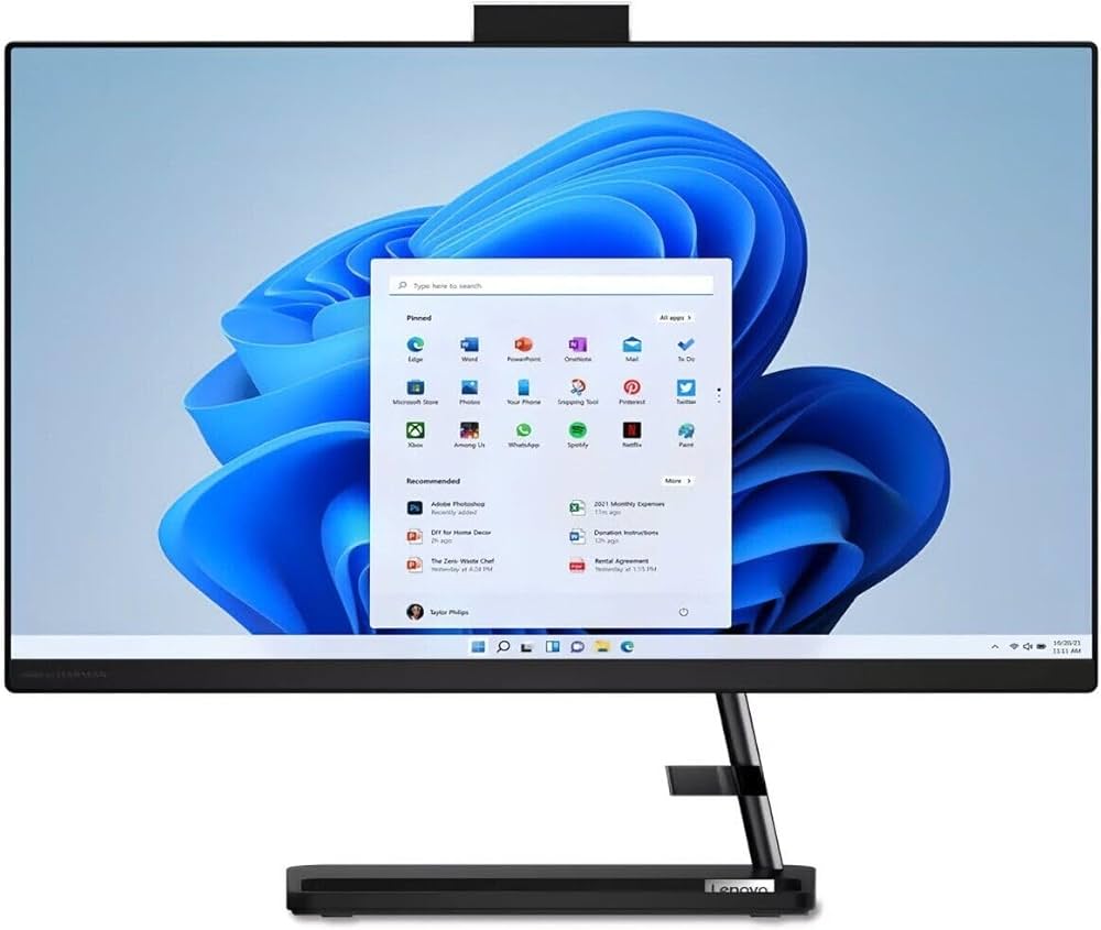 LENOVO IDEACENTRE 3 24IAP7, I5 1240P, 256 SSD, 8 RAM, 23.8¨ FHD, WIN 11 0