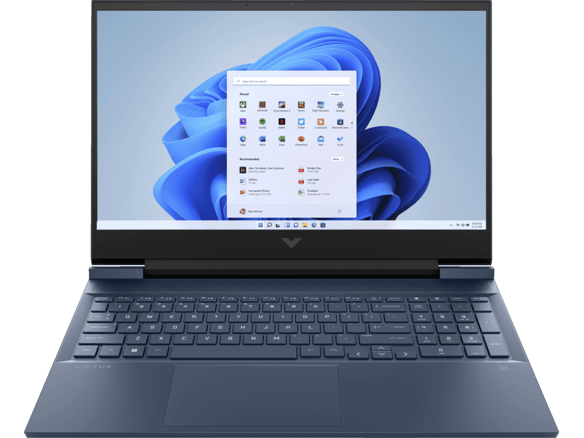 HP VICTUS 16-D0506LA i5 11400H 8RAM 512SSD  RTX 3050 4GB 16.1