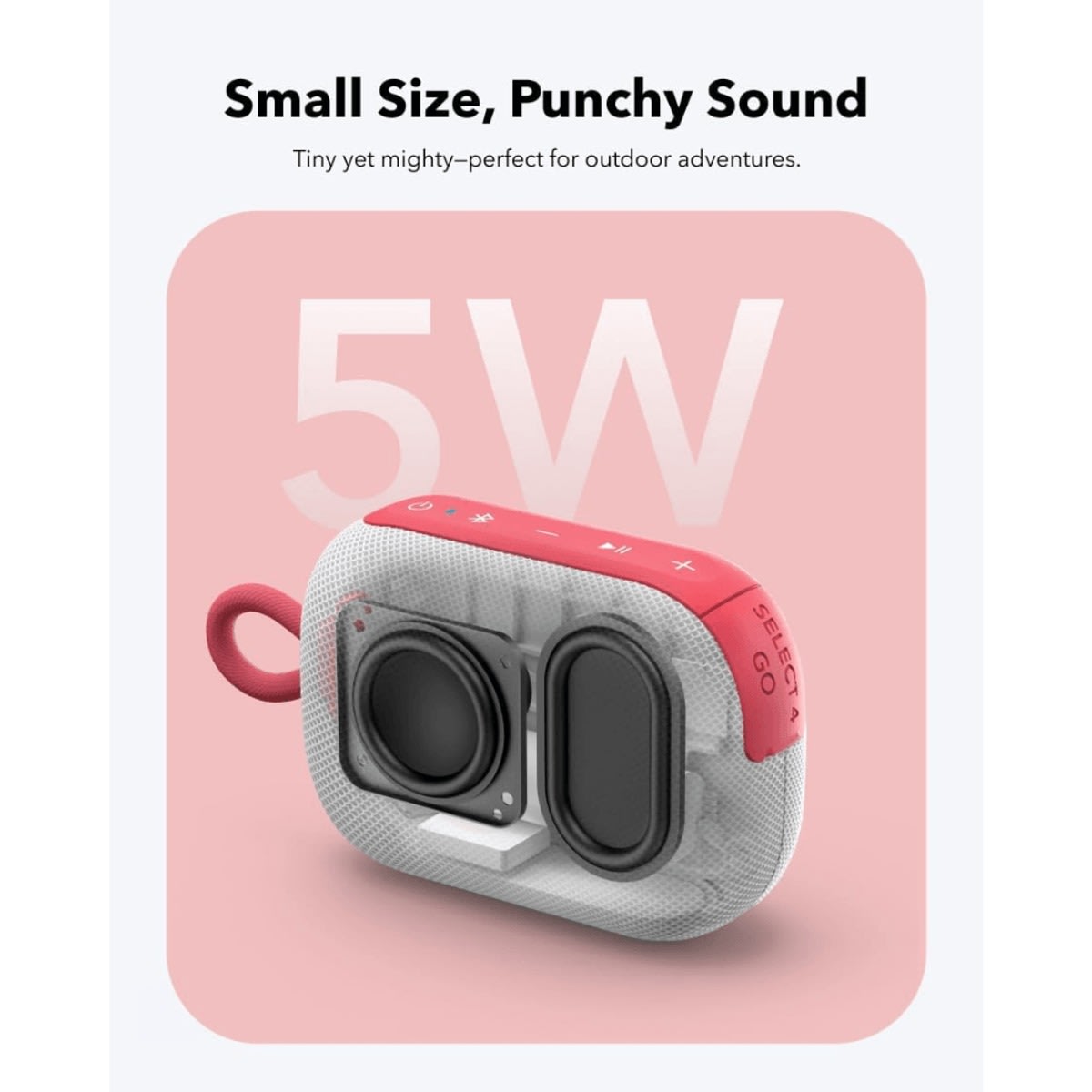 SOUNDCORE SELECT 4 GO BLANCO CON ROJO2