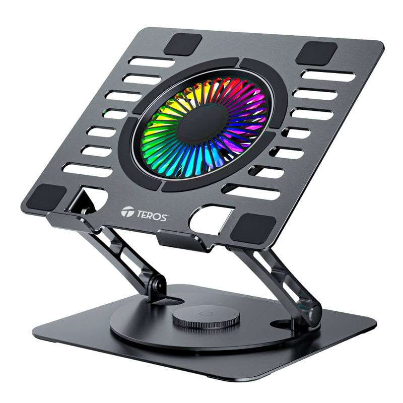 TEROS TE-7132N RGB COOLER PARA LAPTOP1