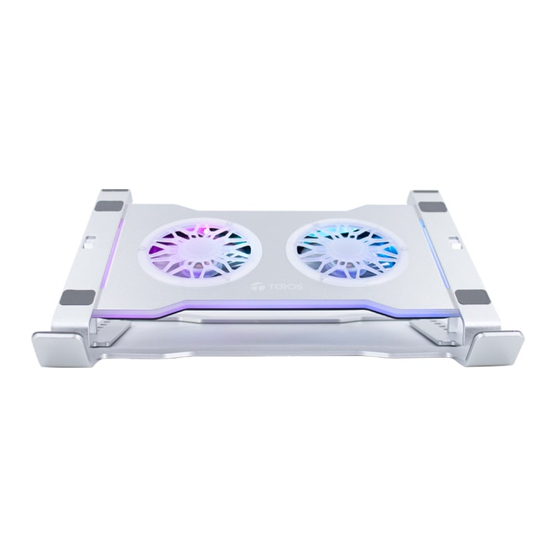 TEROS TE-7135N COOLER PARA LAPTOP PLATEADO2