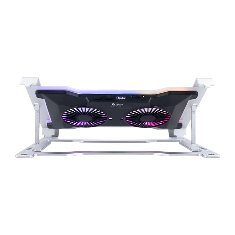 TEROS TE-7135N COOLER PARA LAPTOP PLATEADO3
