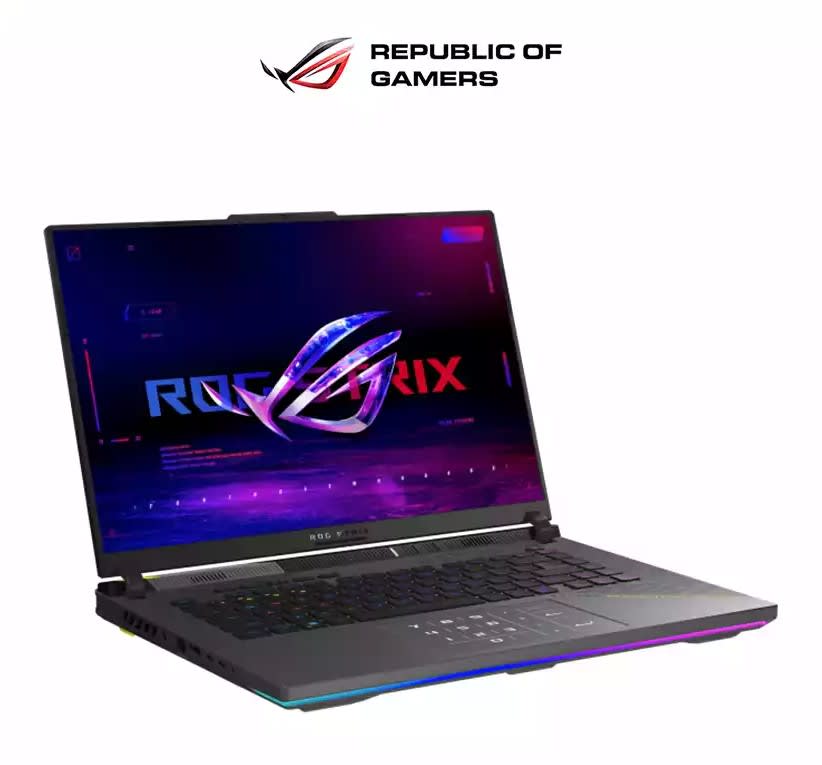 ROG G16 RYZEN 9 8940HX 16GB RAM DDR5 1TB SSD RTX 5070TI 12GB 16