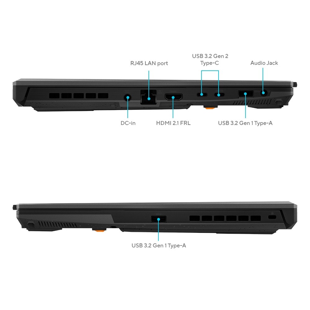 ASUS TUF FX607VU-RL16W I7-13620H 16GB DDR5 SSD 1TB RTX4050-6GB 16