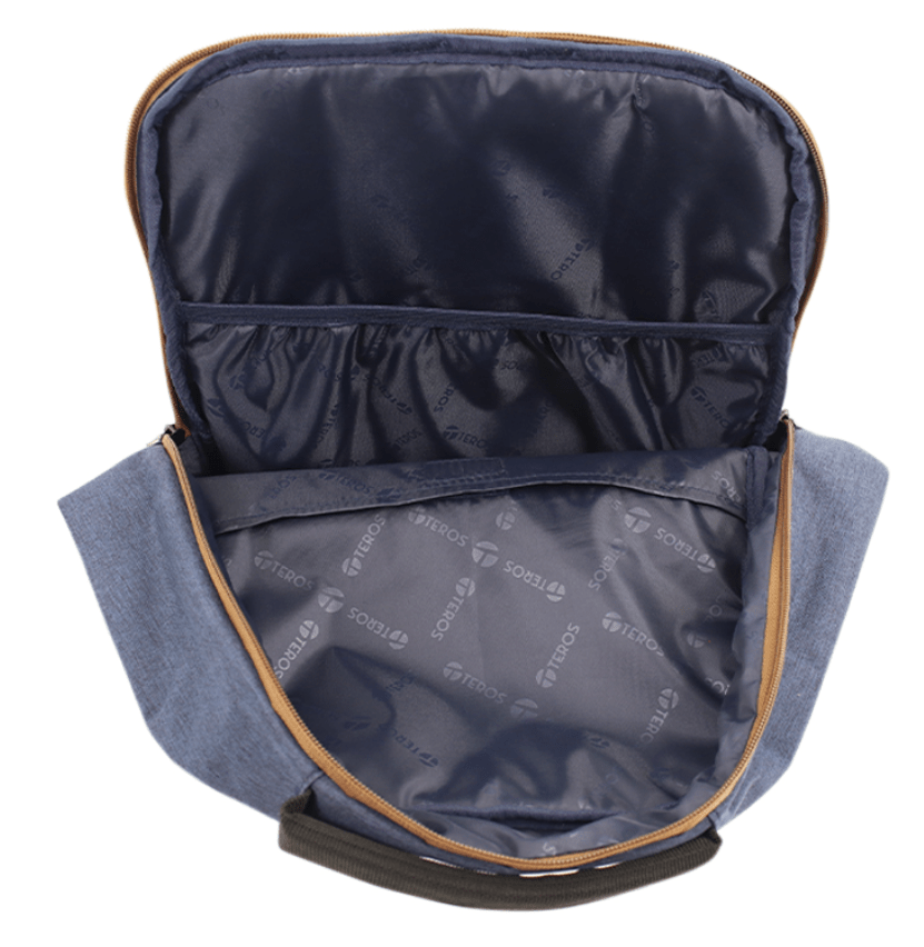 MOCHILA TEROS CITY BLUE TE-ACS9022BL5