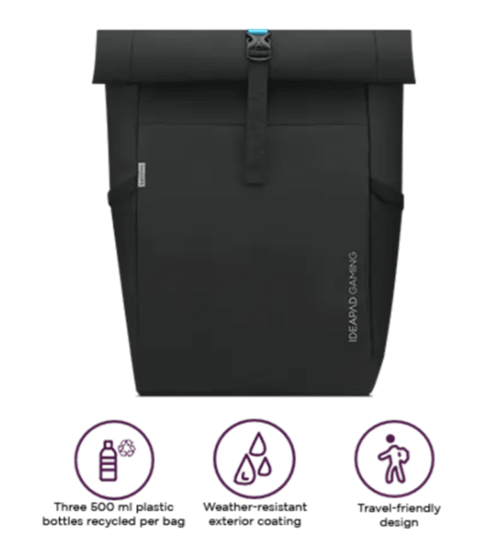 Lenovo IdeaPad Gaming Modern Backpack (Black Version)7