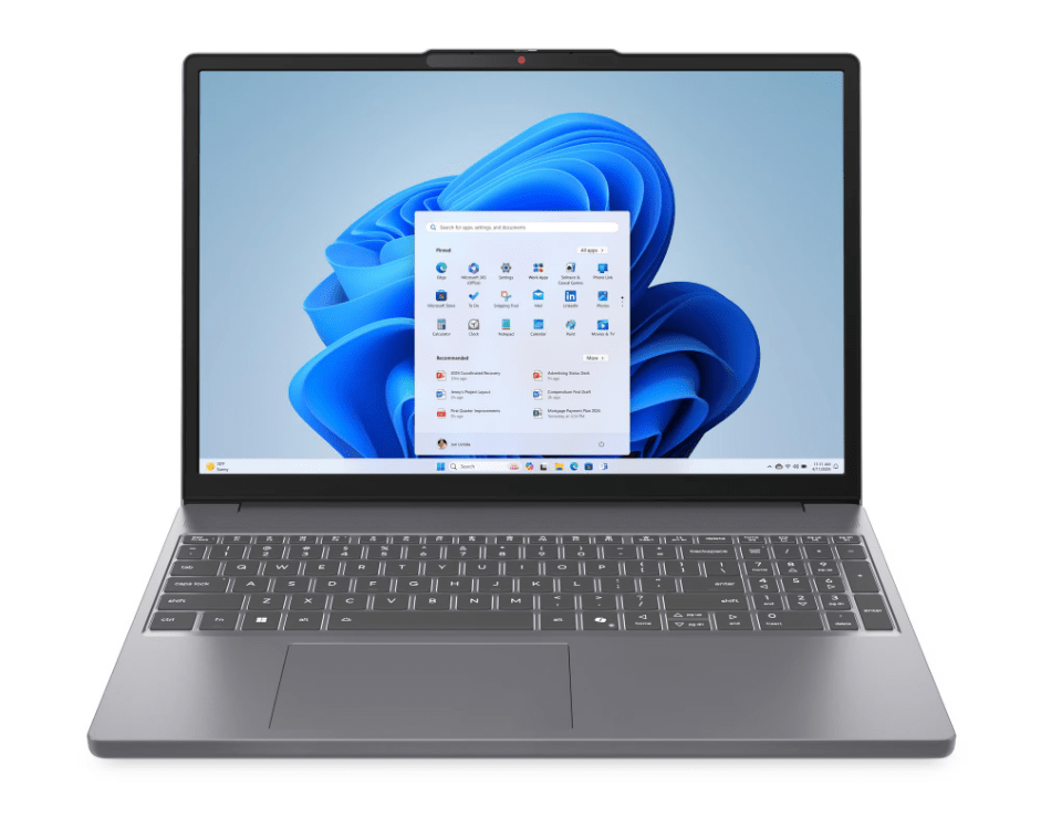 LENOVO IDEAPAD SLIM 3 15IRH10 8GB DDR5 512GB SSD 15.3