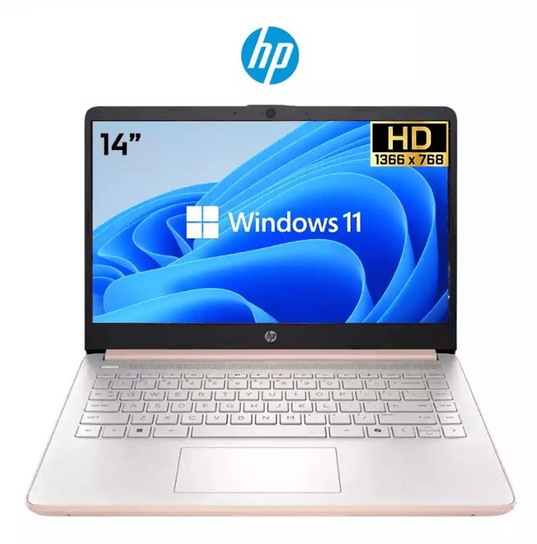 LAPTOP HP 14-DQ6105DX INTEL N150 4GB LLDDR5 128 GB SSD 14 HD 0