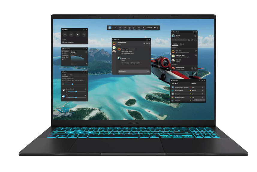 LAPTOP ASUS V16  V3607V CORE 7 240H 8GB DDR5 512GB SSD RTX 3050 6GB  16