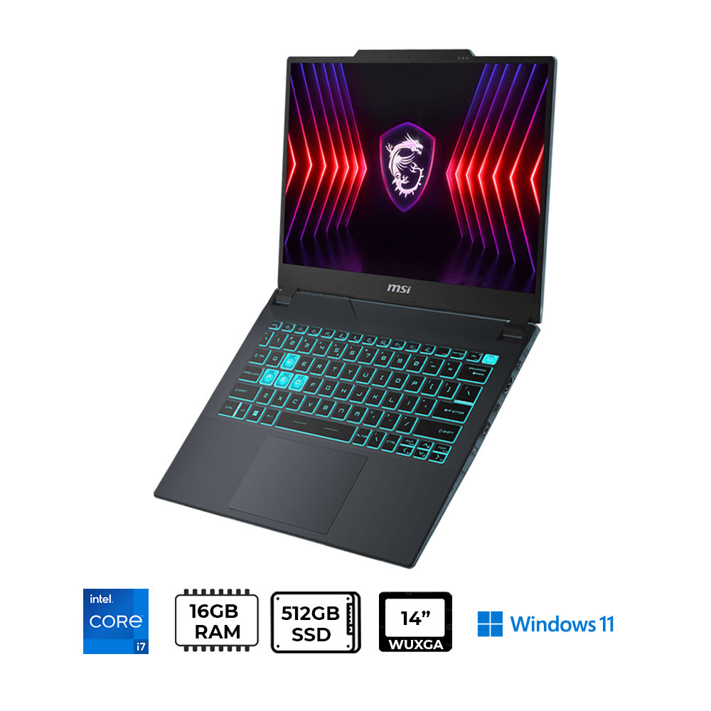 MSI CYBORG 14 A13VF I7-13620H 16GB DDR5 RAM 512GB SSD RTX 4060 8GB 14