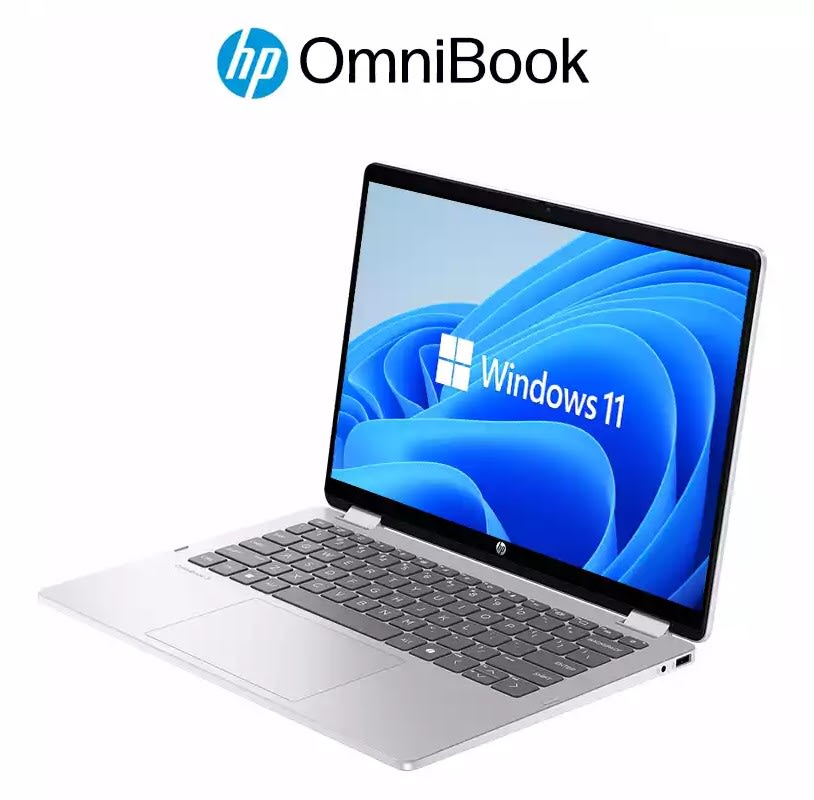 HP OMNIBOOK 5 FLIP 14-FP0013DX CORE 5 120U 8GB RAM LPDDR5 512GB SSD 14