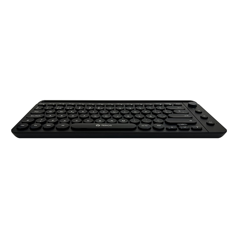 TECLADO TEROS TE-4064N BLUETOOTH RECARGABLE EN ESPAÑOL NEGRO3