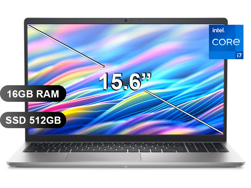 DELL DC15250 CORE I7 1355U 16 GB DDR4  512GB 15.6 FHD 0