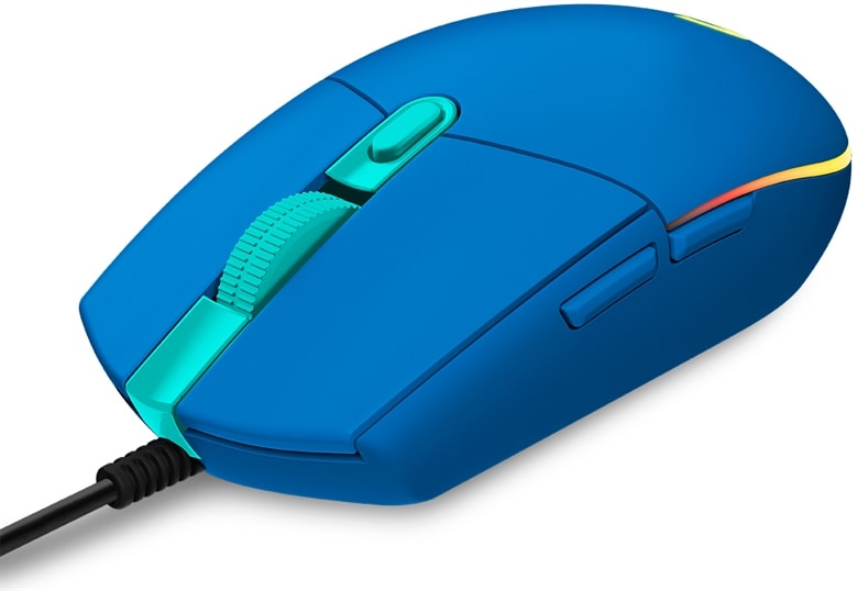LOGITECH MOUSE G203 LIGHTSYNC GAMING BLUE2