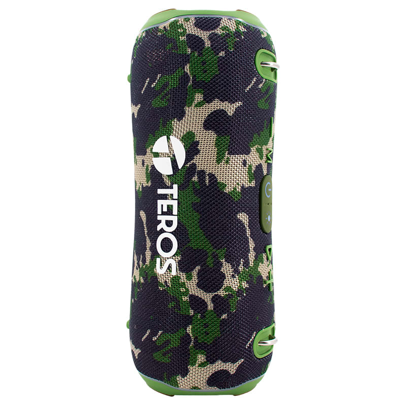 TEROS Parlante Ultra TE-6046G color verde militar camuflado 40 W2