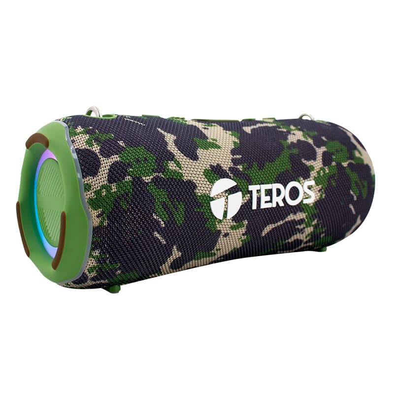 TEROS Parlante Ultra TE-6046G color verde militar camuflado 40 W 0