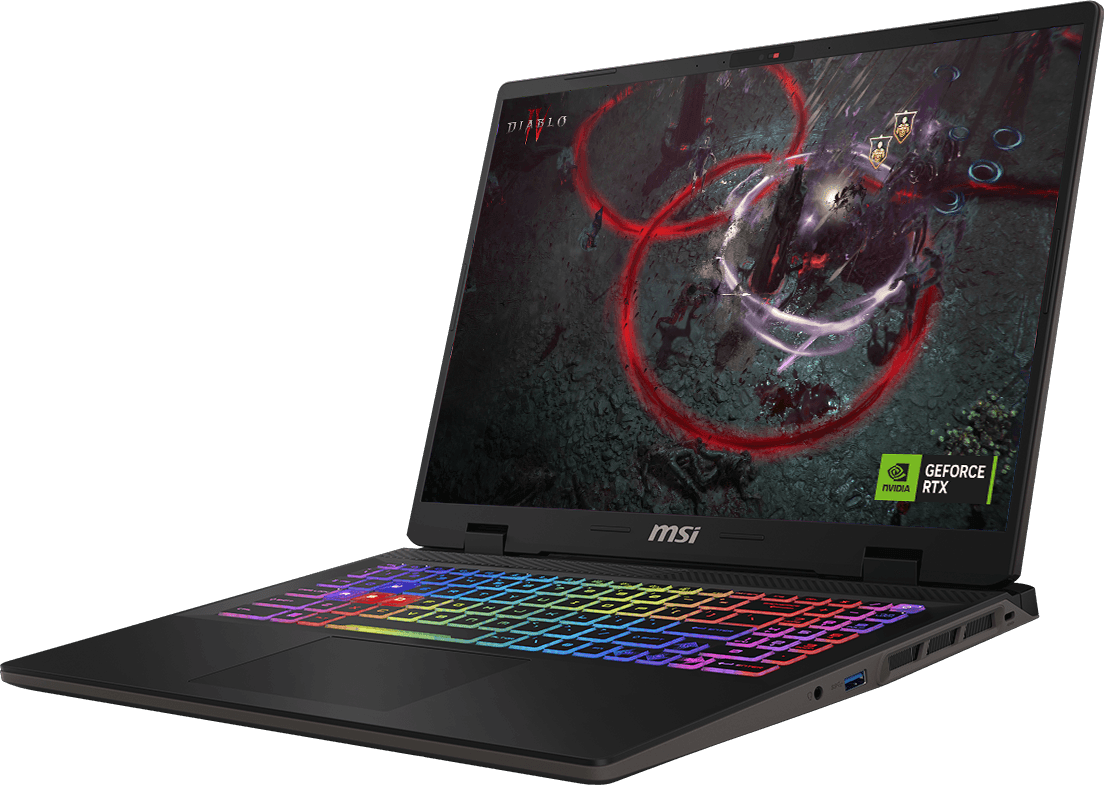 MSI SWORD 17HX   B14VFKG CORE  I7-14650HX SSD 512GB RAM 16GB DDR5 17.3