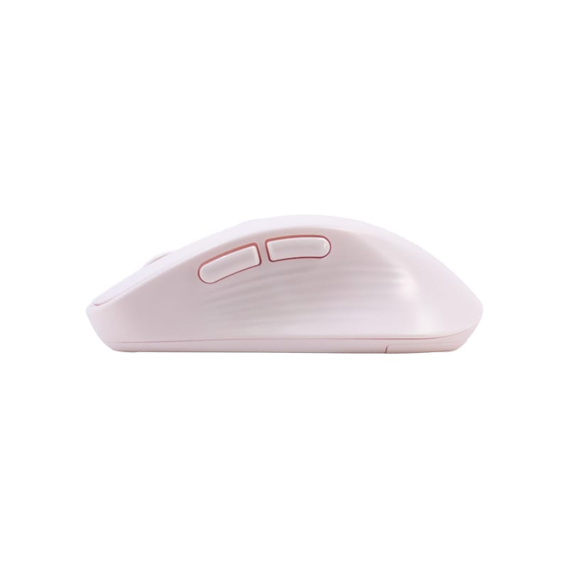 TEROS Mouse inalámbrico TE-1234S, 2.4GHz, 6 botones, USB, rosado3