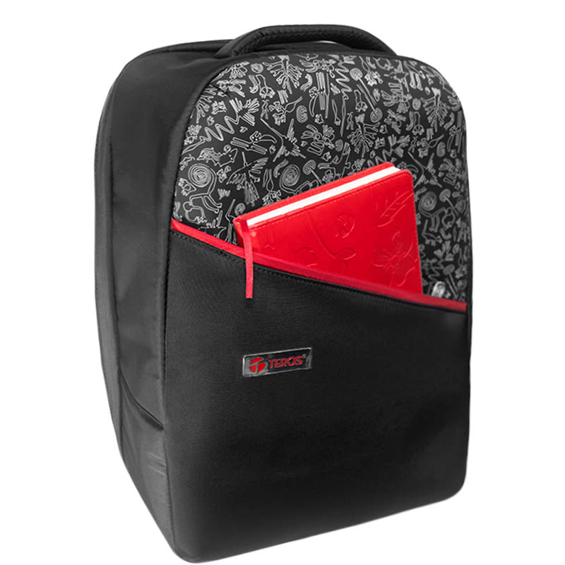 Teros Backpack Work Peruvian TE-ACS9024BR, para Notebooks de hasta 15.6