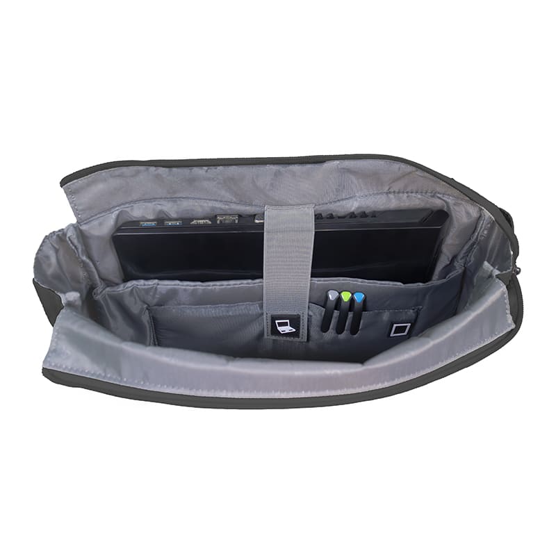 TEROS Shoulder Bag ROSSAN Black TE-9031BK para notebooks de hasta 15.6