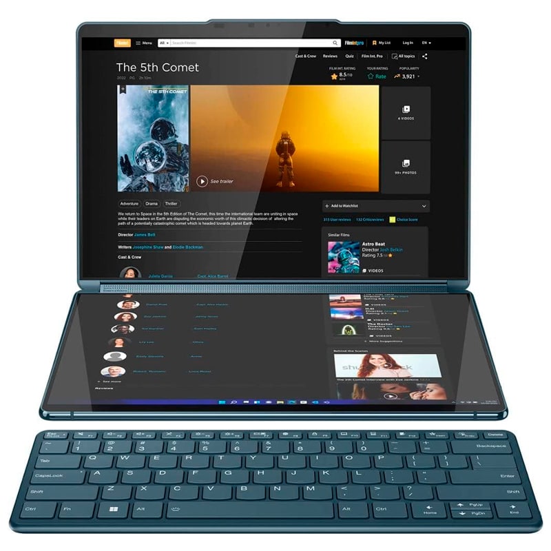 LENOVO Yoga Book 9  Core i7-1355U RAM SSD 1TB 13,3
