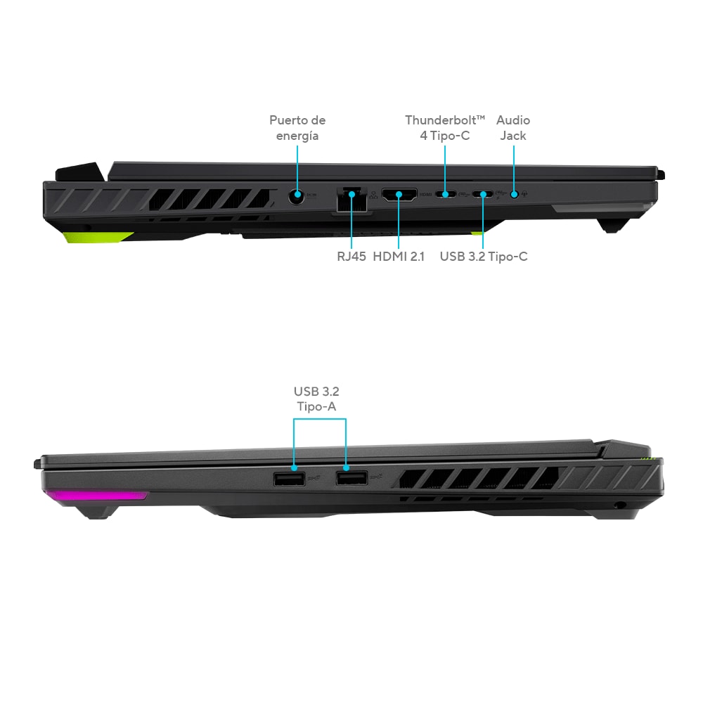 ASUS ROG STRIX G16 G614PM-RV221W AMD RYZEN 9 8940HX 16GB RAM DDR5  512GB SSD 16” WUXGA RTX 5060 8GB WIN11 +MOCHILA  Y MOUSE2
