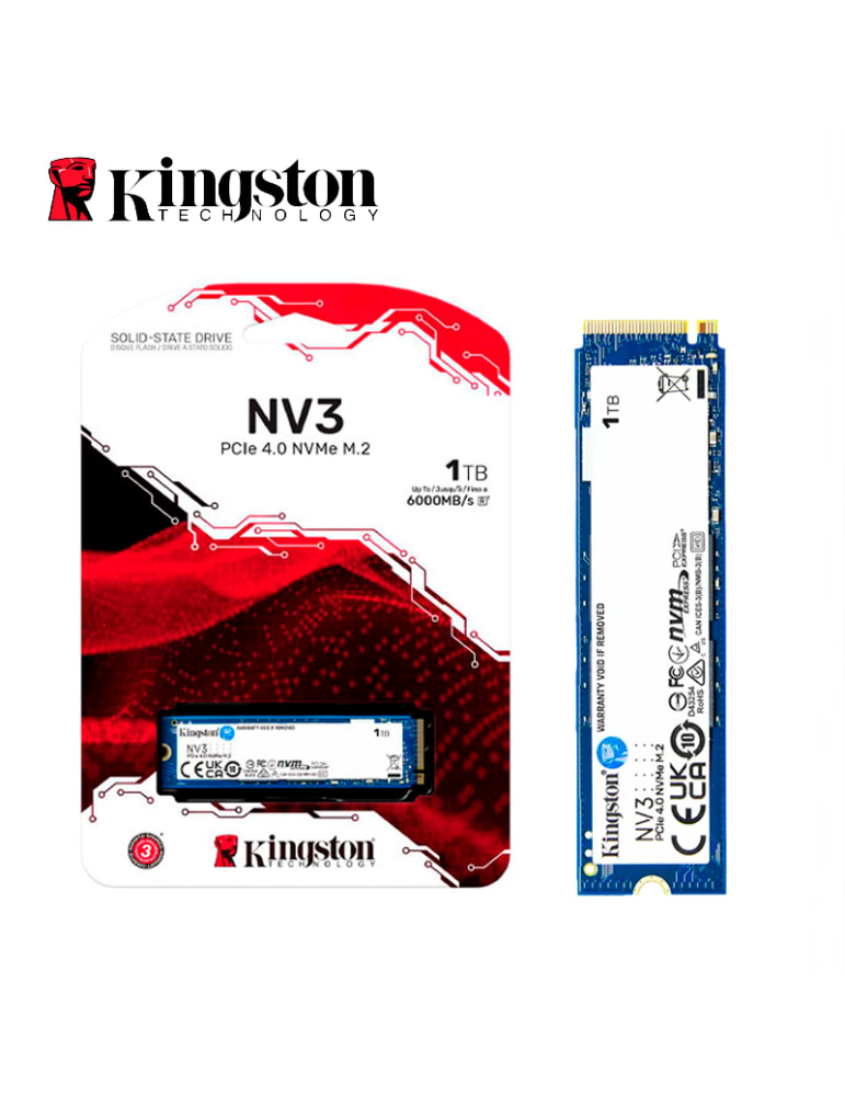 KINGSTON NV3 SSD M.2 1TB 6000MB/S 0