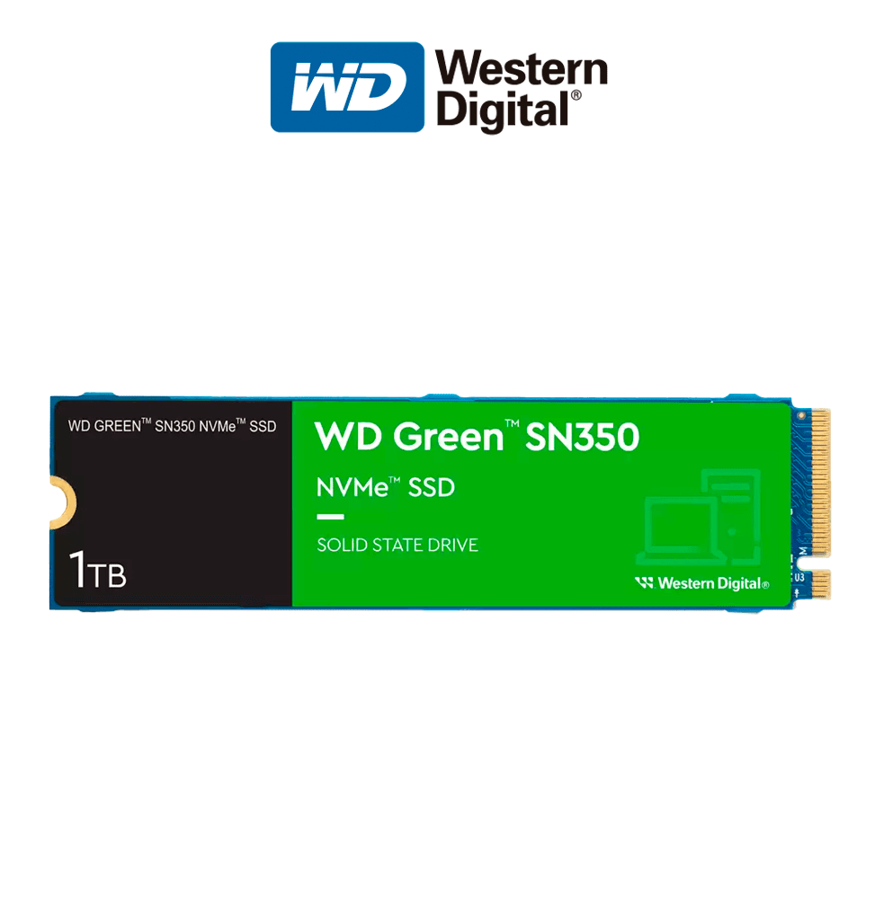 WD SN350 1TB GREEN NVME 0