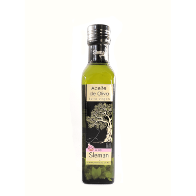 Aceite de oliva Sleman sabor Ajo 250 ml.