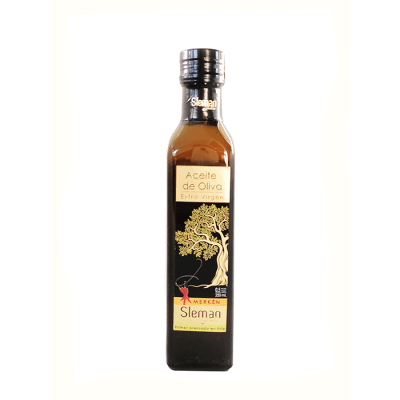 Aceite de oliva Sleman sabor Merkén 250 ml.