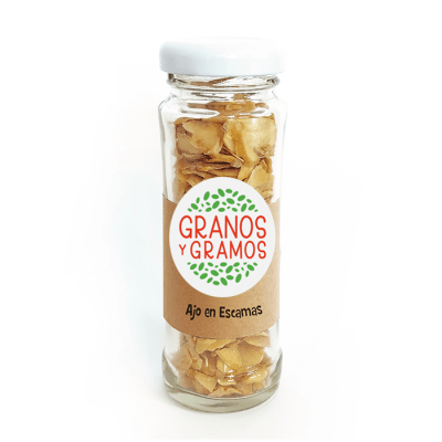 Frasco Ajo en escamas 40g