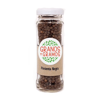 Frasco Pimienta negra entera 50g